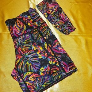 CVG 5 inch Tropic Like It's Hot Shorts & Headband